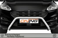 Frontbügel für Ford Kuga III DFK 2019- 60mm Frontschutzbügel Edelstahl Gutachten