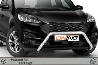 Frontbügel für Ford Kuga III DFK 2019- 60mm Frontschutzbügel Edelstahl Gutachten