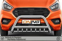 Frontbügel mit Unterbodenschutz für Ford Transit Custom 2018-2023 70mm Gutachten