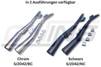 Auspuff paar "Master" schwarz für Suzuki...
