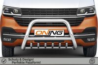 Frontbügel mit Unterbodenschutz für VW T 6.1 2019- 70mm Edelstahl Gutachten