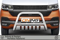 Frontbügel mit Unterfahrschutz für VW T6.1 2019- 70mm Edelstahl Gutachten