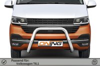 Frontbügel für VW T6.1 2019- 70mm Frontschutzbügel Gutachten