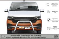 Frontbügel für VW T6.1 2019- 70mm Frontschutzbügel Gutachten