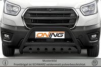 Frontbügel SCHWARZ mit Unterfahrschutz für Ford...