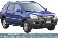 Frontbügel Edelstahl schwarz für KIA Sportage 2004 - 2007 63mm mit Gutachten