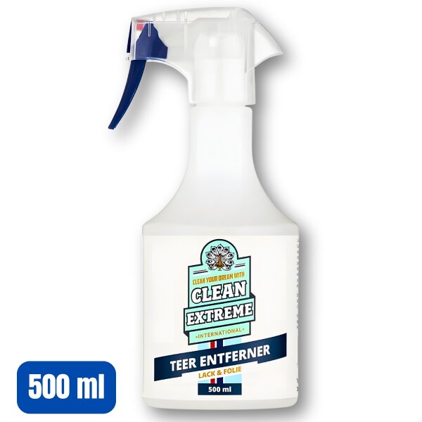CLEANEXTREME Auto Teerentferner Lack & Folie - 500 ml