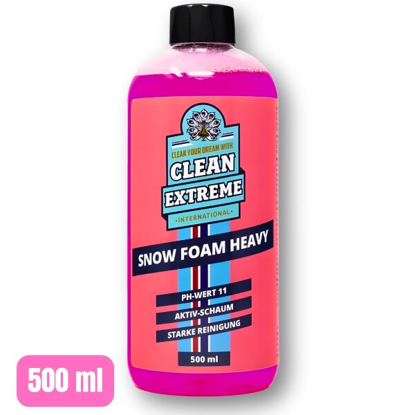CLEANEXTREME Snow Foam HEAVY - Konzentrat - pH-11 - 500 ml