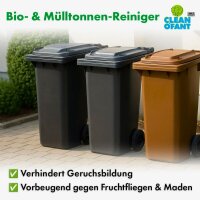 CLEANOFANT Bio- & Mülltonnen-Reiniger -...