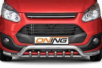 Frontbügel Unterfahrschutz für Ford Transit Custom 2012-2018 70mm breit Gutachten