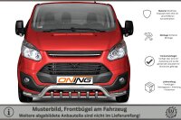 Frontbügel Unterfahrschutz für Ford Transit Custom 2012-2018 70mm breit Gutachten