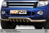 Frontbügel mit Unterfahrschutz für Ford Ranger 2011-2016 70mm breit Gutachten