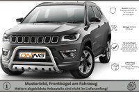 Frontschutzbügel mit Unterfahrschutz für Jeep Compass 2017-2021 60mm Gutachten