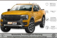 Frontschutzbügel breit Unterbodenschutz für Ford Ranger 2023- schwarz 70mm Edelstahl mit Gutachten