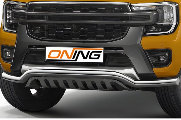 Frontschutzbügel breit Unterbodenschutz für Ford Ranger 2023- 70mm Gutachten