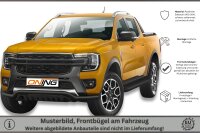 Frontschutzbügel breit Unterbodenschutz für Ford Ranger 2023- schwarz 70mm Edelstahl mit Gutachten