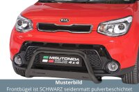 Frontbügel Edelstahl schwarz für KIA Soul PS...
