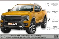 Frontschutzbügel breit für Ford Ranger 2023- schwarz 70mm Edelstahl mit Gutachten
