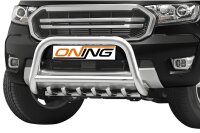 Frontschutzbügel mit Unterfahrschutz für Ford Ranger (TKE) 2019-2022 70mm Gutachten