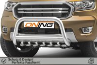Frontschutzbügel mit Unterfahrschutz für Ford Ranger (TKE) 2019-2022 70mm Gutachten