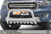 Frontschutzbügel mit Unterfahrschutz für Ford Ranger (TKE) 2019-2022 70mm Gutachten