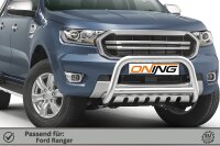 Frontschutzbügel mit Unterfahrschutz für Ford Ranger (TKE) 2019-2022 70mm Gutachten