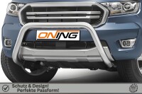 Frontschutzbügel für Ford Ranger (TKE) 2019-2022 70mm Gutachten