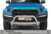 Frontschutzbügel mit Querstreben für Ford Raptor 2019-2022 70mm Gutachten