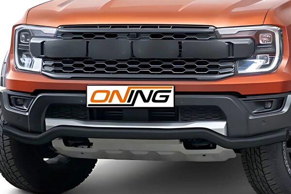 Frontschutzbügel breit für Ford Raptor 2023- schwarz 70mm Edelstahl mit Gutachten breit