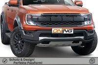 Frontschutzbügel breit für Ford Raptor 2023- schwarz 70mm Edelstahl mit Gutachten breit
