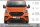 Frontschutzbügel breit Unterbodenschutz für Ford Transit Custom 2018-2023 schwarz 70mm Edelstahl mit Gutachten breit