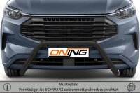 Frontschutzbügel für Ford Transit Custom (V710) 2023- schwarz 70mm Edelstahl mit Gutachten