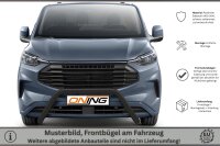 Frontschutzbügel für Ford Transit Custom (V710) 2023- schwarz 70mm Edelstahl mit Gutachten