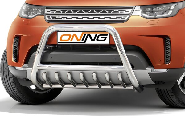 Frontschutzbügel mit Unterfahrschutz für Land Rover Discovery 5 2017- 70mm Gutachten