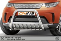 Frontschutzbügel mit Unterfahrschutz für Land Rover Discovery 5 2017- 70mm Gutachten