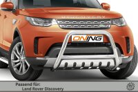 Frontschutzbügel mit Unterfahrschutz für Land Rover Discovery 5 2017- 70mm Gutachten