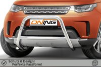 Frontschutzbügel mit Querstreben für Land Rover Discovery 5 2017- 70mm Gutachten
