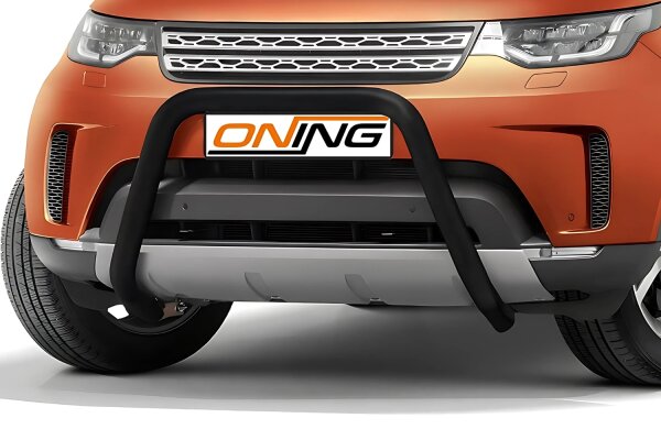 Frontschutzbügel für Land Rover Discovery 5 2017- schwarz 70mm Edelstahl mit Gutachten