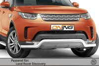 Frontschutzbügel breit für Land Rover Discovery 5 2017- 70mm Gutachten