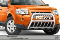 Frontschutzbügel mit Unterfahrschutz für Land Rover Freelander 2 2007-2014 70mm Gutachten