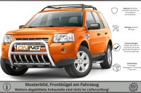 Frontschutzbügel mit Unterfahrschutz für Land Rover Freelander 2 2007-2014 70mm Gutachten