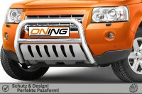 Frontschutzbügel mit Unterfahrschutz für Land Rover Freelander 2 2007-2014 70mm Gutachten