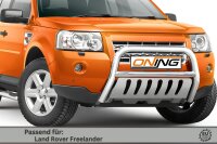 Frontschutzbügel mit Unterfahrschutz für Land Rover Freelander 2 2007-2014 70mm Gutachten