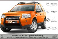Frontschutzbügel für Land Rover Freelander 2 2007-2014 schwarz 70mm Edelstahl mit Gutachten