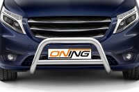 Frontschutzbügel mit Querstreben für Mercedes-Benz Vito W447 2020-2024 70mm Gutachten