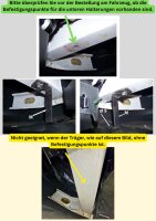 Frontbügel Edelstahl schwarz für Mercedes Sprinter W906 2006 - 2012 63mm mit Gutachten
