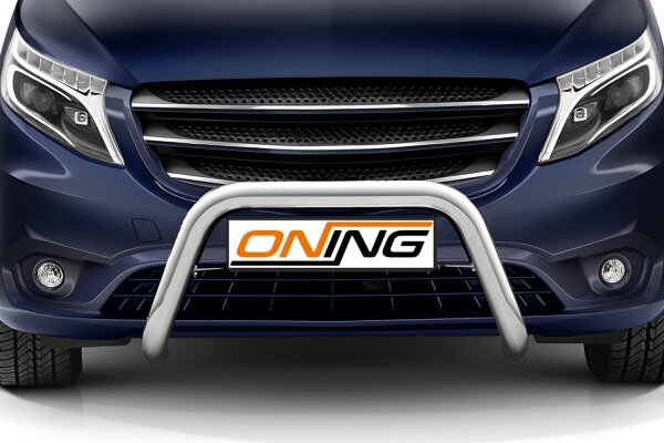 Frontschutzbügel für Mercedes-Benz Vito W447 2020-2024 70mm Gutachten
