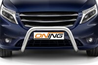Frontschutzbügel für Mercedes-Benz Vito W447 2020-2024 70mm Gutachten