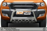 Frontschutzbügel mit Unterbodenschutz für Ford Ranger (TKE) 2016-2019 70mm Gutachten