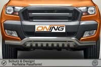 Frontschutzbügel mit Unterfahrschutz für Ford Ranger (TKE) 2016-2019 70mm Gutachten